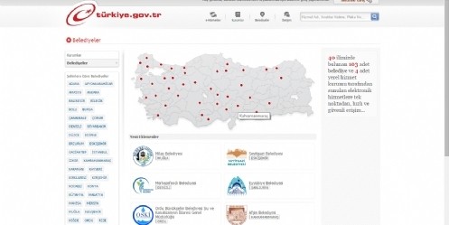 Afşin Belediyesi E-Devlette Yerini Aldı
