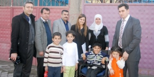 Büyükşehir Belediyesi, engelli öğrenciyi sevindirdi

