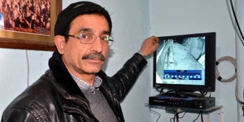 Otomobil hırsızlığı güvenlik kamerasında

