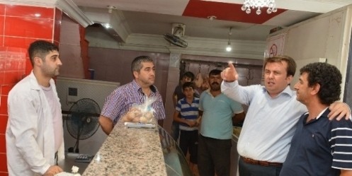 Erkoç Esnafı Ziyaret Etti