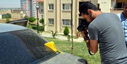 Elbistan`da otomobile 