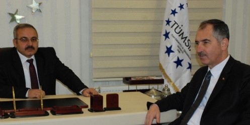 Arıkan, TÜMSİAD il başkanını ziyaret etti