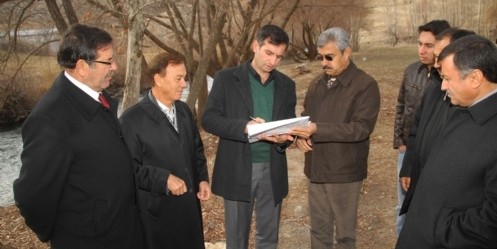 Afşin`de Akdere Projesi`nin yer teslimi yapıldı