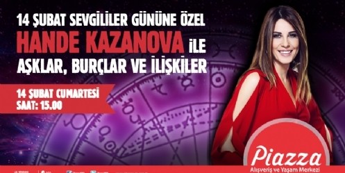 Hande Kazanova astroloji meraklılarıyla buluşuyor
