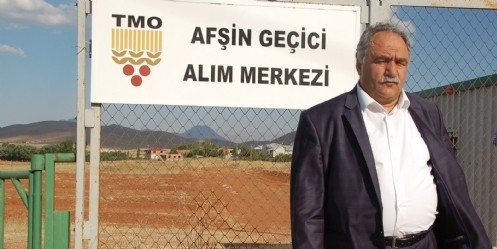 Afşin`e TMO geçici alım merkezi kuruldu
