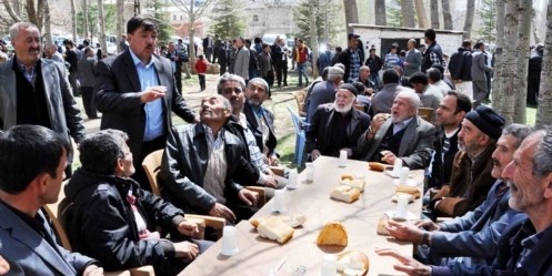 Ekinözü`nde kaynaşma yemeği