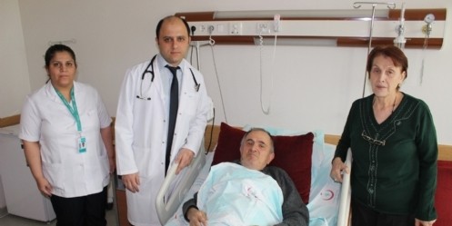 Bacakları kök hücre nakliyle kurtuldu
