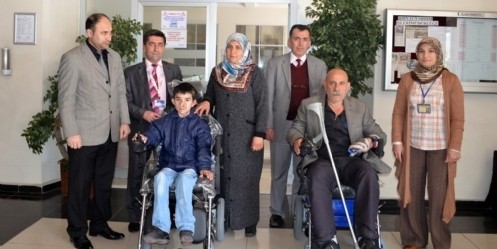 Belediyeden akülü araba