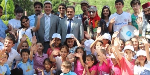 Lösemili çocuklar için piknik düzenlendi