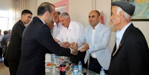 Pazarcık`ta Bayramlaşma Töreni Düzenlendi