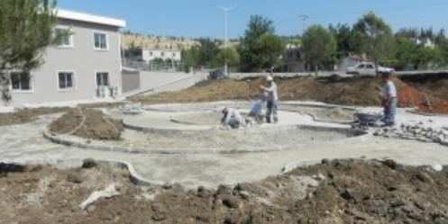Türkoğlu Taziye Evi Çevre Düzenleme Çalışması 