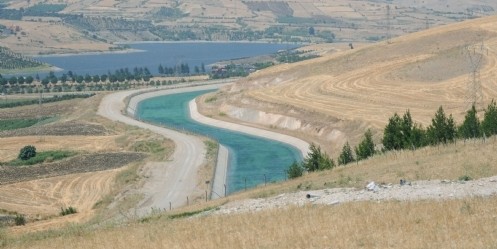 Ceyhan Nehri`nin suyu verimli arazilerle buluştu 