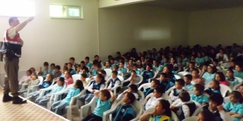 Jandarma, Öğrencilere trafik eğitim verdi