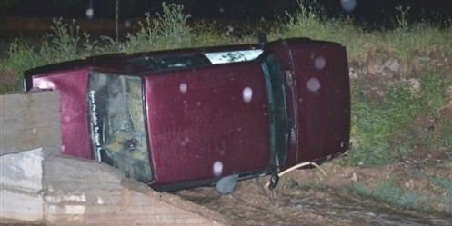 Trafik Kazası; 2 Yaralı