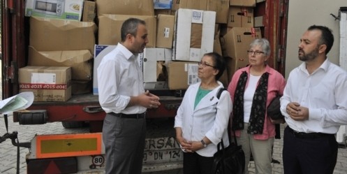 Dost Eli Yardım Tırı Kahramanmaraş