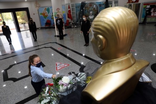 Büyük Önder Gazi Mustafa Kemal Atatürk, SANKO Okullarında Sevgi, Özlem ve Minnetle Anıldı 