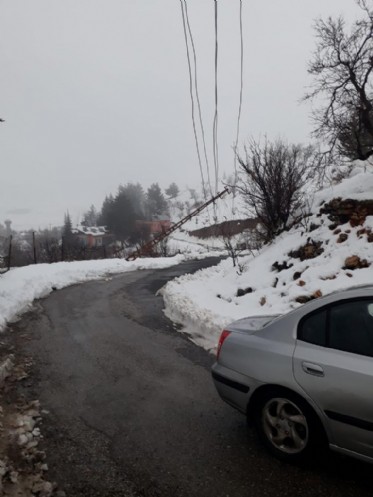 Adıyaman Gölbaşı İlçesi Elektrik Dağıtım Hatlarında Yoğun Çalışma
