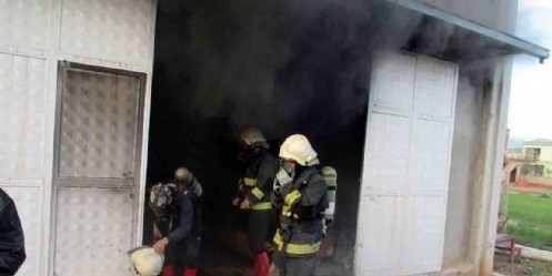 Tekstil Fabrikasındaki Yangın Büyümeden Söndürüldü