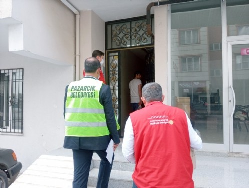 Pazarcık İlçesinde Gıda Dağıtımı Tamamlandı