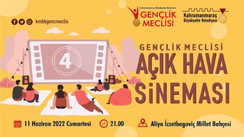 Gençlik Meclisi`nden Açık Hava Sineması