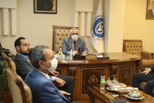 AK Parti Kahramanmaraş Milletvekili Cihat Sezal Rektörümüz Prof. Dr. Sami Özgül