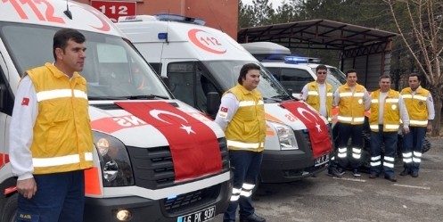 11 ayda 7 bin 161 vakaya acil yardım hizmeti
