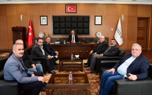 Başkan Güngör Muhtarlarla Bir Araya Geldi