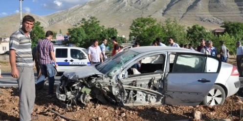 Trafik Kazası; 2 Yaralı 