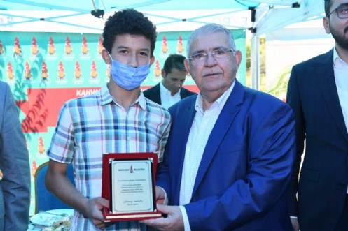 Başkan Mahçiçek, LGS Şampiyonlarıyla Kahvaltıda Buluştu