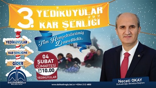 Yedikuyular`da Kar Şenliği Başlıyor