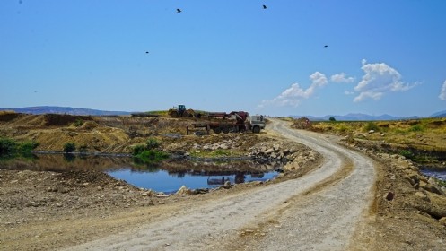 Önsen Bağlantı Yolu ve Köprü İnşası Hızla Sürüyor