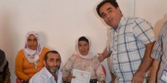 Türkoğlu İlçesindeki Yörükler tapularını aldı
