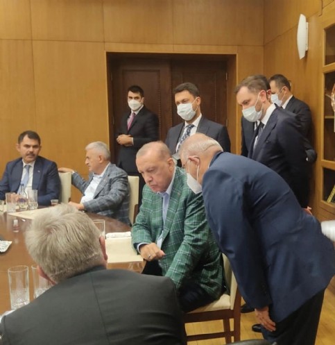 Başkan Mahçiçek`ten Cumhurbaşkanımıza EXPO 2023 Sunumu Yapıldı