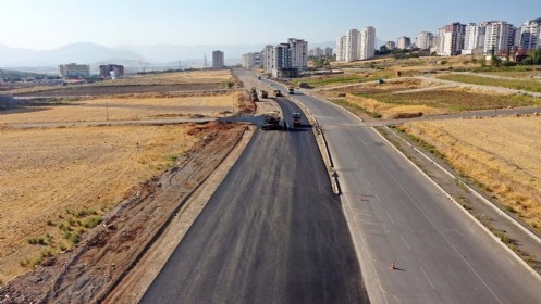 O Bulvarda Asfalt Başladı