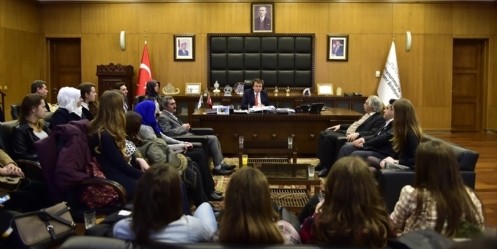 Bosnalı Öğrencilerden Ziyaret