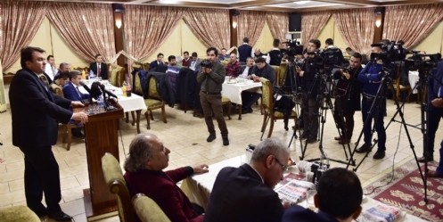 Başkan Erkoç Gazetecilerle Buluştu