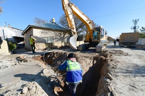 Elbistan Doğan Mahallesinde İçme Suyu Çalışmaları Tamamlandı