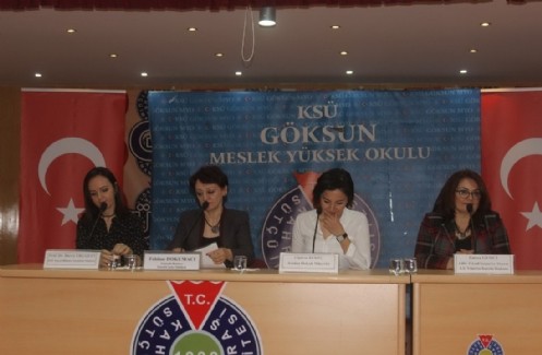 Göksun Uygulamalı Bilimler Yüksekokulunda, İş Hayatında Kadın Konulu Panel Gerçekleştirildi