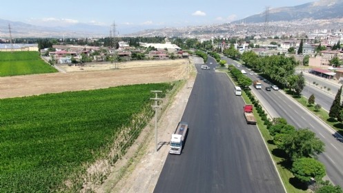 Büyükşehir Servis Yollarını Yeniliyor