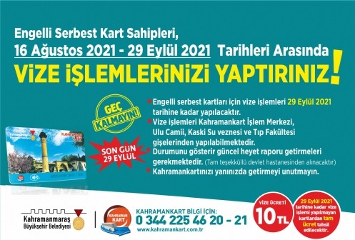 Serbest Kart`ta Vize Yenilemeleri Başlıyor!