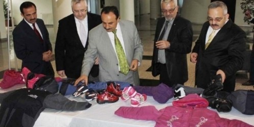 600 Öğrenciye Kışlık Yardım