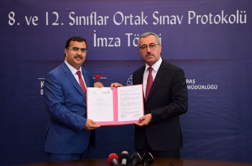 8.ve 12. Sınıf Öğrencilerimize Yönelik Ortak Sınav Protokolü İmzalandı