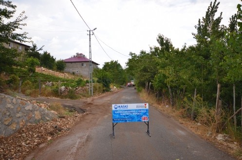 Tekir Mahallesinde İçme Suyu Çalışmaları Tamamlandı
