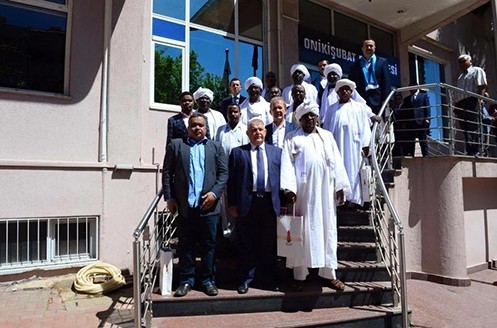 Sudan Heyetinin Türk Bayrağı Sevgisi 

