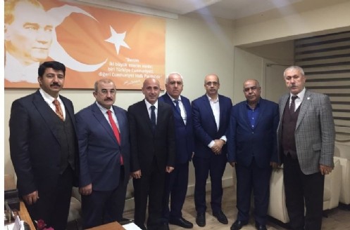 Ali Öztunç, İstanbul`da faaliyet gösteren Kahramanmaraş federasyon ve derneklerini ağırladı