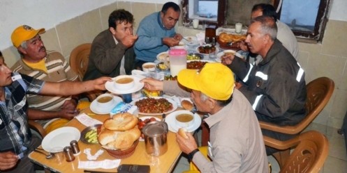 Yüksekte olur Ormancının iftarı
