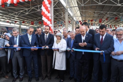 Binevler Kapalı Pazar Yeri Açılışı Gerçekleştirildi