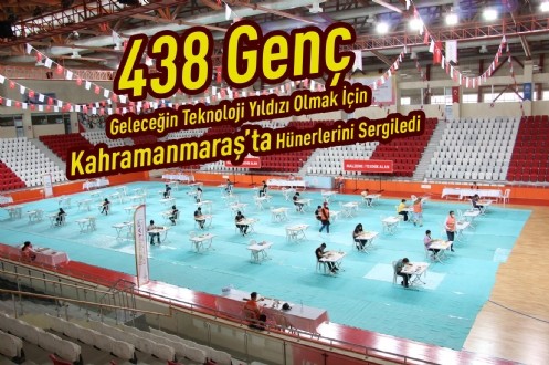 438 Genç 
Geleceğin Teknoloji Yıldızı Olmak İçin Kahramanmaraş