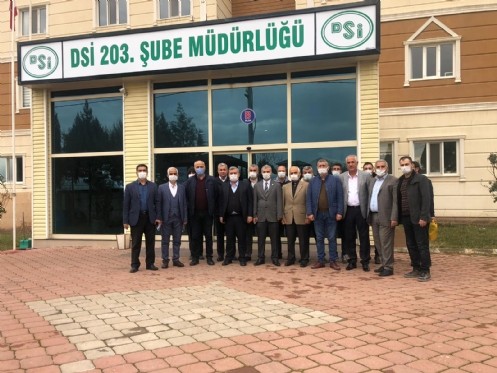 Ejder Akbaş`tan Adıyaman TEİAŞ ve DSİ Ziyareti!