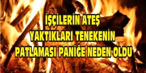 Çelik Fabrikasındaki Küçük Çaplı Patlama Korkuttu
